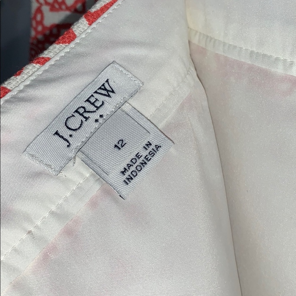 J Crew Cotton Pencil Skirt Size 12 NWOT - Picture 6 of 7